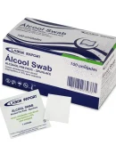 ALCOOL SWAB 70% CX 100UND