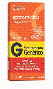AZITROMICINA 500MG CX 5CPR