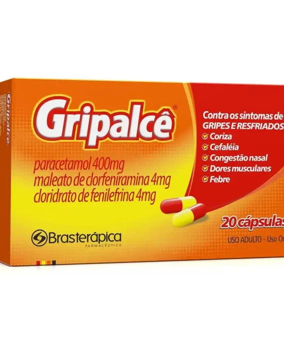 GRIPALCÊ (FENILEFRINA+PARACET+CLORFENIRAMINA)