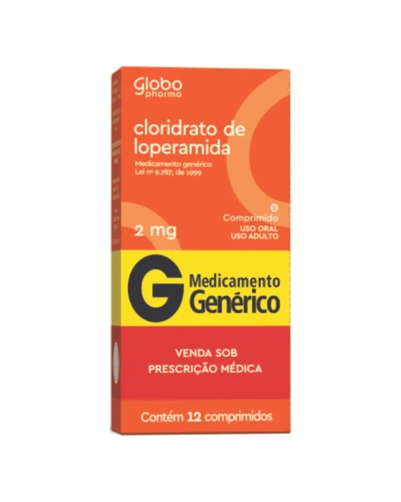 LOPERAMIDA 2MG CX 12CPR