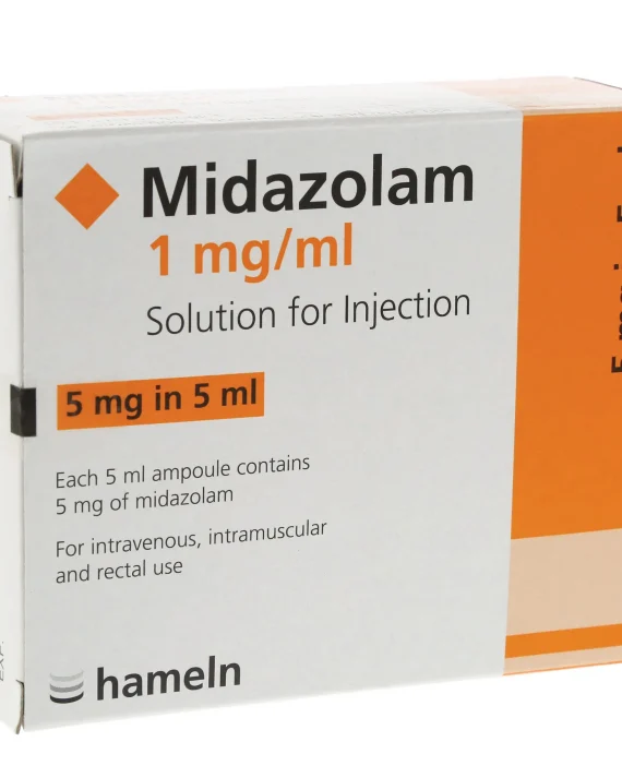 MIDAZOLAM 1MG/ML AMP 5ML