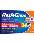 RESFEGRIPE (FENILEFRINA+PARACET+CLORFENIRAMINA) CX 20CPR